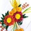 Sparkling Quilled Assorted Flowers Card image Sparkling Quilled Assorted Flowers Card image