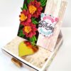 Mini Quilled Flowers Drawer Card - D1 image Mini Quilled Flowers Drawer Card - D1 image