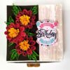 Mini Quilled Flowers Drawer Card - D1 image Mini Quilled Flowers Drawer Card - D1 image
