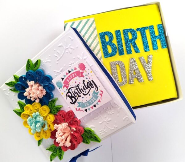 Mini Scrapbook in a Box - Birthday image Mini Scrapbook in a Box - Birthday image