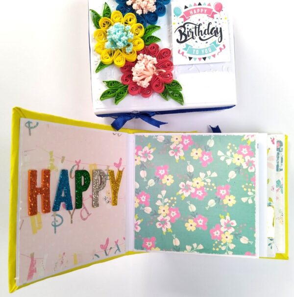 Mini Scrapbook in a Box - Birthday image Mini Scrapbook in a Box - Birthday image