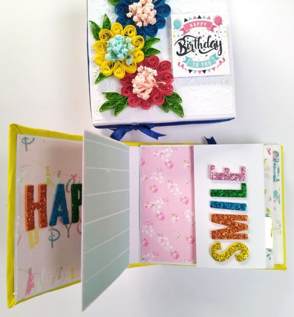 Mini Scrapbook in a Box - Birthday image Mini Scrapbook in a Box - Birthday image