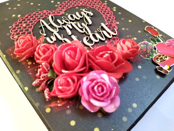 Sparkling Red Birthday / Anniversary Scrapbook - D1 image Sparkling Red Birthday / Anniversary Scrapbook - D1 image