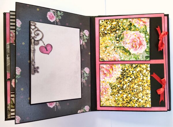 Sparkling Red Birthday / Anniversary Scrapbook - D1 image Sparkling Red Birthday / Anniversary Scrapbook - D1 image