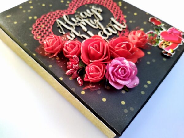 Sparkling Red Birthday / Anniversary Scrapbook - D1 image Sparkling Red Birthday / Anniversary Scrapbook - D1 image