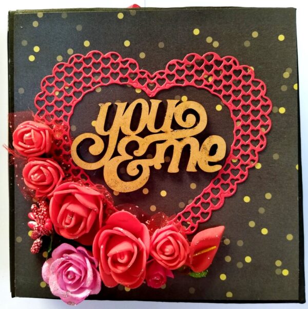Sparkling Red Birthday / Anniversary Scrapbook - D2 image Sparkling Red Birthday / Anniversary Scrapbook - D2 image