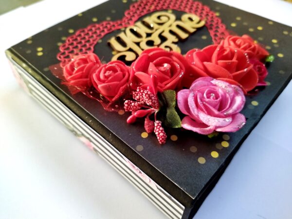 Sparkling Red Birthday / Anniversary Scrapbook - D2 image Sparkling Red Birthday / Anniversary Scrapbook - D2 image
