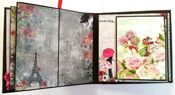Sparkling Red Birthday / Anniversary Scrapbook - D2 image Sparkling Red Birthday / Anniversary Scrapbook - D2 image