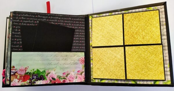 Sparkling Red Birthday / Anniversary Scrapbook - D2 image Sparkling Red Birthday / Anniversary Scrapbook - D2 image