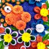 Sparkling Quilled Teddies Flowers Greeting card image Sparkling Quilled Teddies Flowers Greeting card image