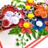 Sparkling Quilled Teddies Flowers Greeting card image Sparkling Quilled Teddies Flowers Greeting card image