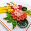 Sparkling Quilled Assorted Flowers Card image Sparkling Quilled Assorted Flowers Card image