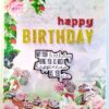 A4 size Happy Birthday Mini Scrapbook Card image A4 size Happy Birthday Mini Scrapbook Card image