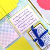 A4 size Happy Birthday Mini Scrapbook Card image A4 size Happy Birthday Mini Scrapbook Card image