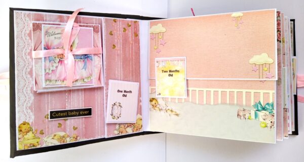 Sparkling Baby Girl Scrapbook image Sparkling Baby Girl Scrapbook image