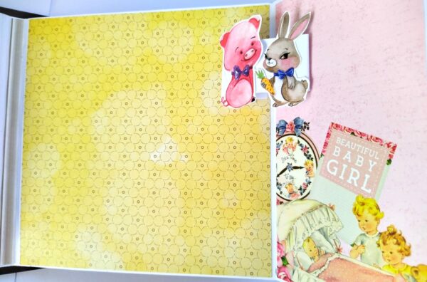Sparkling Baby Girl Scrapbook image Sparkling Baby Girl Scrapbook image