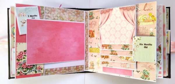 Sparkling Baby Girl Scrapbook image Sparkling Baby Girl Scrapbook image