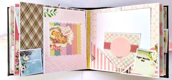 Sparkling Baby Girl Scrapbook image Sparkling Baby Girl Scrapbook image