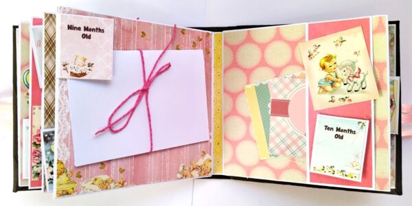 Sparkling Baby Girl Scrapbook image Sparkling Baby Girl Scrapbook image