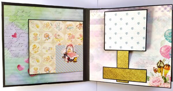 Handmade Happy Birthday Scrapbook image Handmade Happy Birthday Scrapbook image