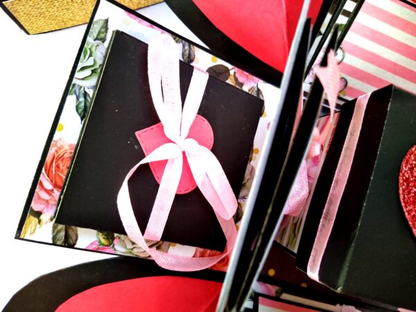 2 layered Love and Birthday Explosion box image 2 layered Love and Birthday Explosion box image