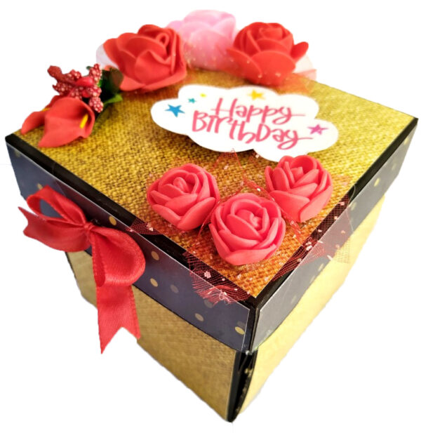 2 layered Love and Birthday Explosion box image 2 layered Love and Birthday Explosion box image