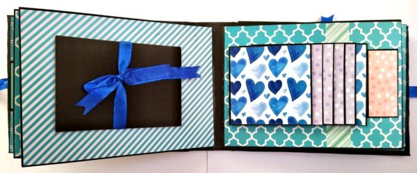 Sparkling Blue theme Birthday Scrapbook image Sparkling Blue theme Birthday Scrapbook image