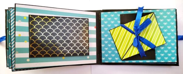 Sparkling Blue theme Birthday Scrapbook image Sparkling Blue theme Birthday Scrapbook image