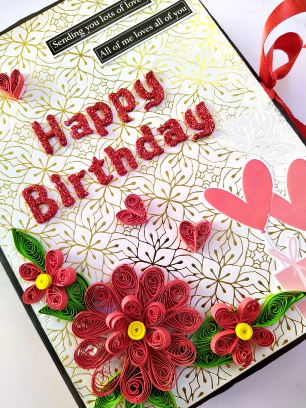 Sparkling Handmade Love & Birthday Scrapbook image Sparkling Handmade Love & Birthday Scrapbook image