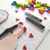 Handmade Quilled Hearts Love Greeting Card image Handmade Quilled Hearts Love Greeting Card image