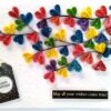 Handmade Quilled Hearts Love Greeting Card image Handmade Quilled Hearts Love Greeting Card image