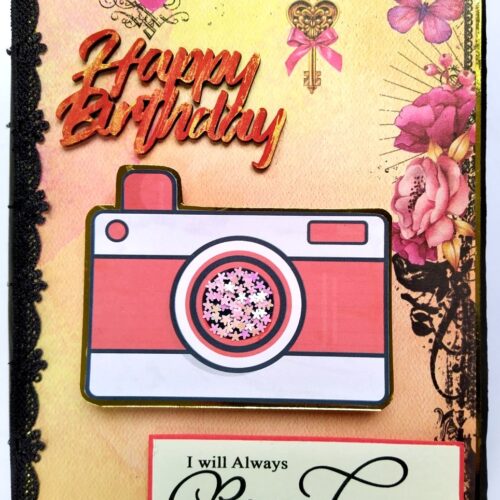 Sparkling Birthday Scrapbook Album image