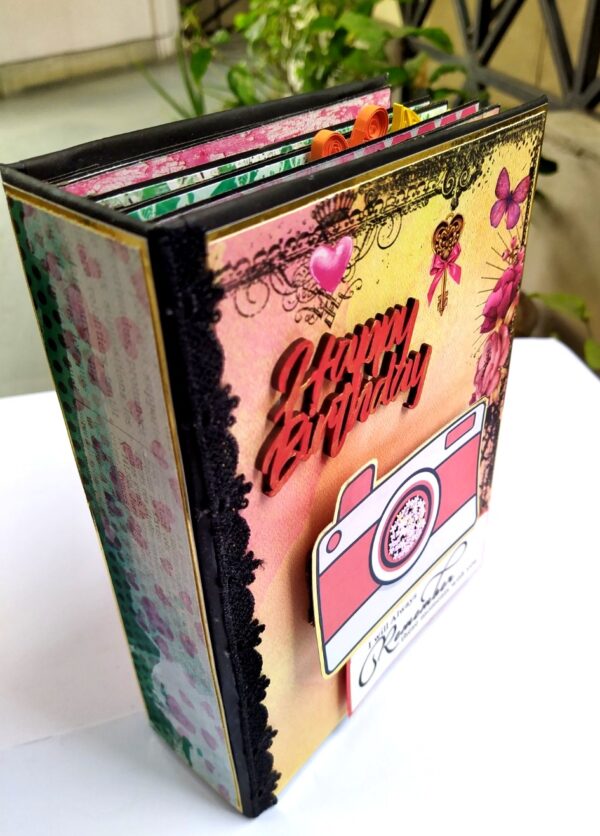 Sparkling Birthday Scrapbook Album image Sparkling Birthday Scrapbook Album image