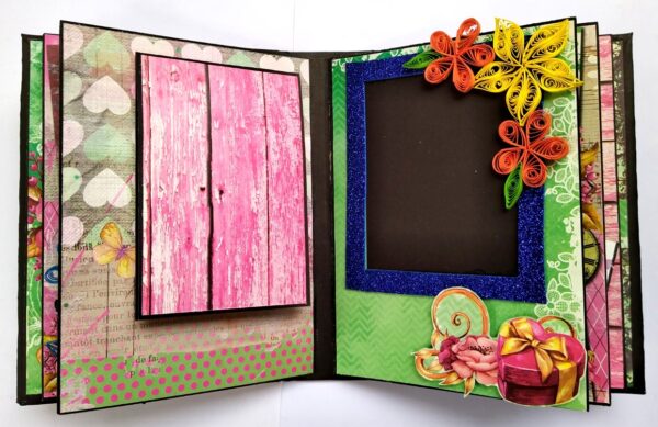 Sparkling Birthday Scrapbook Album image Sparkling Birthday Scrapbook Album image