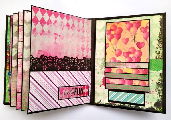 Sparkling Birthday Scrapbook Album image Sparkling Birthday Scrapbook Album image