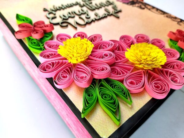 Sparkling Birthday Handmade Scrapbook image Sparkling Birthday Handmade Scrapbook image