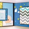 Handmade Baby Boy Scrapbook Album image Handmade Baby Boy Scrapbook Album image