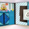 Handmade Baby Boy Scrapbook Album image Handmade Baby Boy Scrapbook Album image