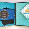 Handmade Baby Boy Scrapbook Album image Handmade Baby Boy Scrapbook Album image