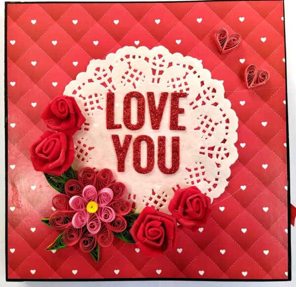 Sparkling Birthday Zigzag Love Mini Scrapbook image Sparkling Birthday Zigzag Love Mini Scrapbook image