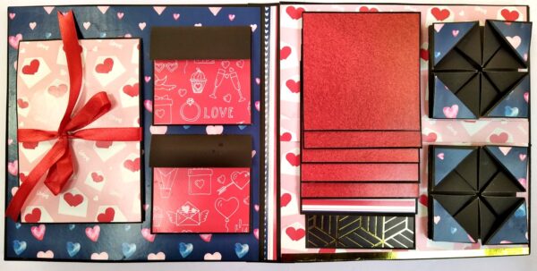 Sparkling Birthday Zigzag Love Mini Scrapbook image Sparkling Birthday Zigzag Love Mini Scrapbook image