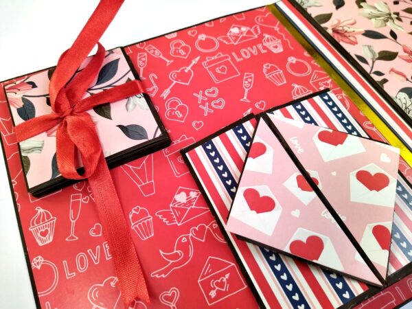 Sparkling Birthday Zigzag Love Mini Scrapbook image Sparkling Birthday Zigzag Love Mini Scrapbook image