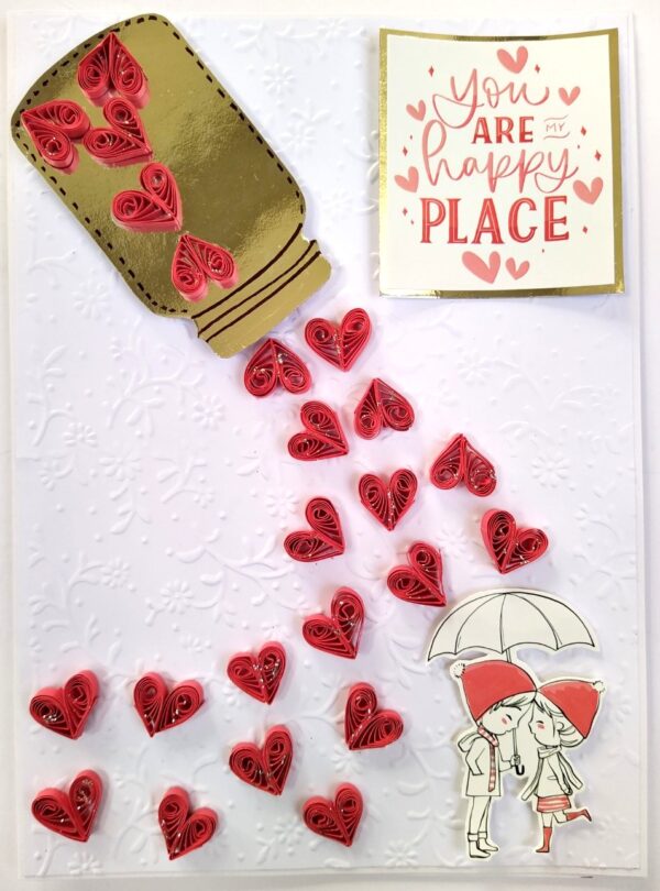 Handmade Valentine Love Card - VAL21B image Handmade Valentine Love Card - VAL21B image