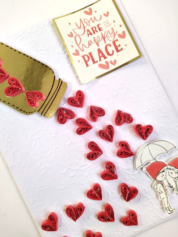 Handmade Valentine Love Card - VAL21B image Handmade Valentine Love Card - VAL21B image
