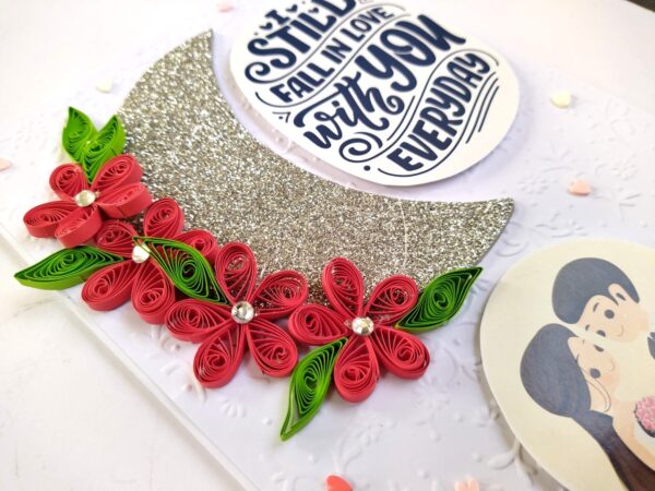 Handmade Valentine Love Card - VAL21C image Handmade Valentine Love Card - VAL21C image