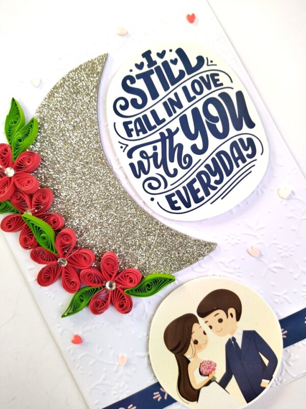 Handmade Valentine Love Card - VAL21C image Handmade Valentine Love Card - VAL21C image