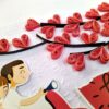 Handmade Valentine Love Card - VAL21D image Handmade Valentine Love Card - VAL21D image