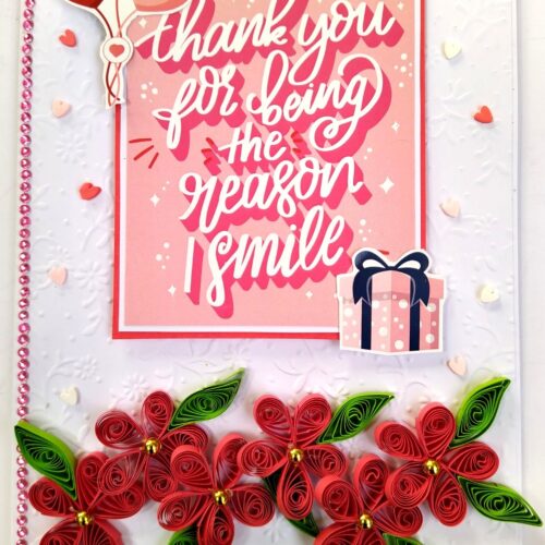Handmade Valentine Love Card - VAL21E image