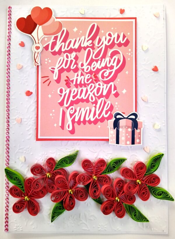 Handmade Valentine Love Card - VAL21E image Handmade Valentine Love Card - VAL21E image