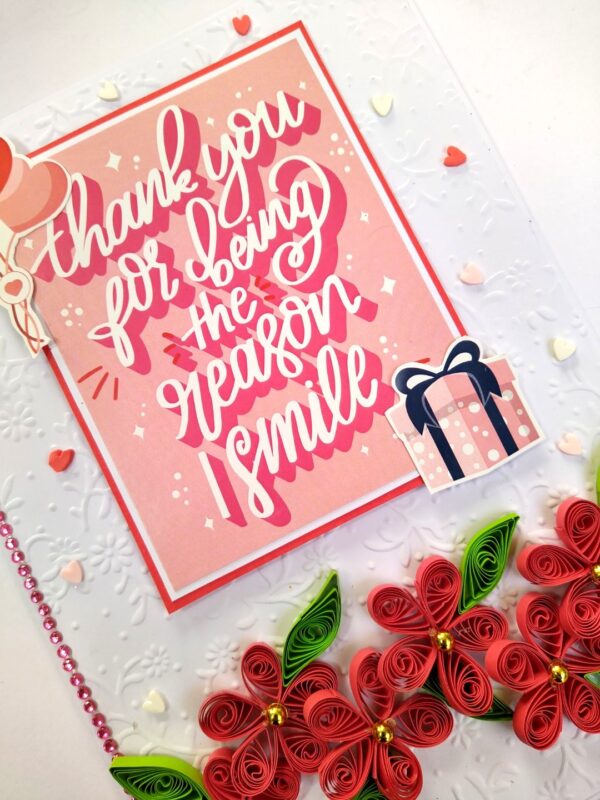 Handmade Valentine Love Card - VAL21E image Handmade Valentine Love Card - VAL21E image